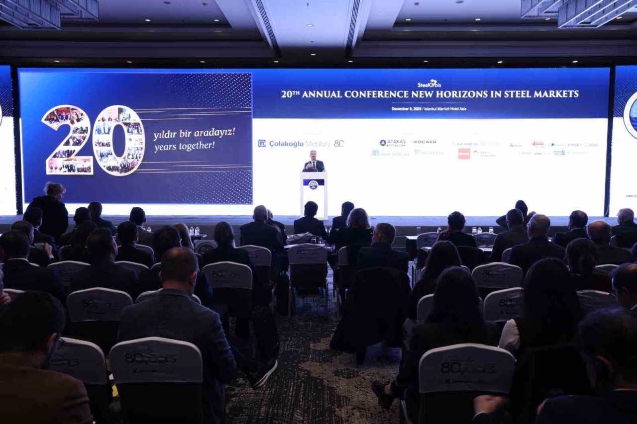 İstanbul'da düzenlenen 20. "Çelik Piyasalarında Yeni Ufuklar" konferansında, çelik sektöründeki