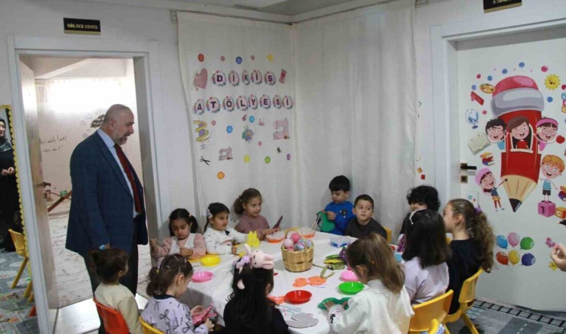 Şırnak'taki Cizre İlçe Müftülüğü, 4-6 yaş Kur’an kurslarında dini eğitim