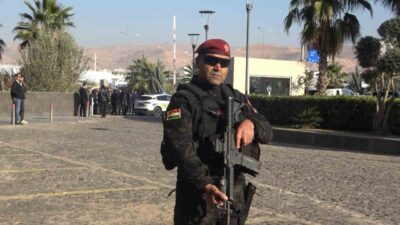 İçişleri Bakanlığı, Mesut Barzani'nin Cizre'deki sempozyumda çekilen koruma görüntüleri nedeniyle