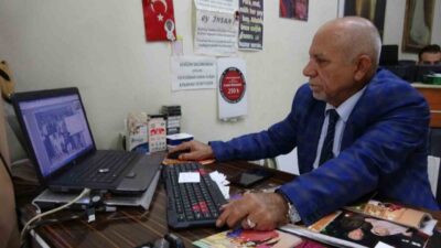 Gaziantep'te yaşayan 70 yaşındaki Recep Özkendirci, 55 yıldır fotoğrafçılıkla uğraşıyor.