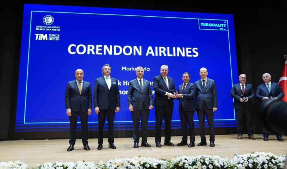 Corendon Airlines, Turquality programının 20. yılı kapsamında düzenlenen etkinlikte, "En
