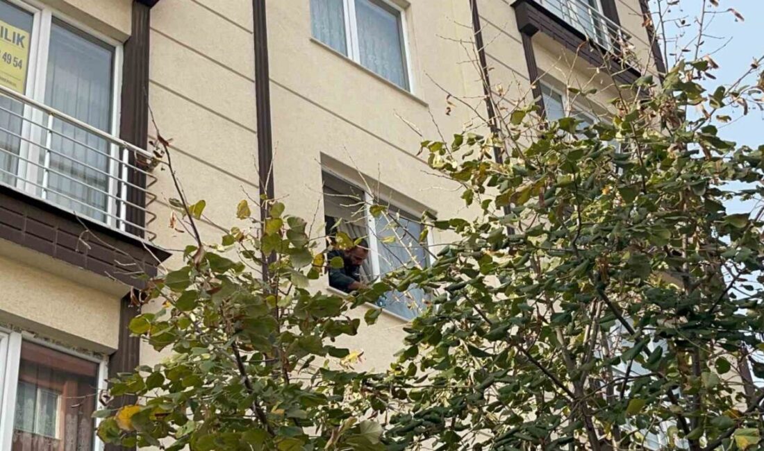 Çorlu'da bir apartmanın ikinci katından düşen 1 yaşındaki E.L.K. ağır