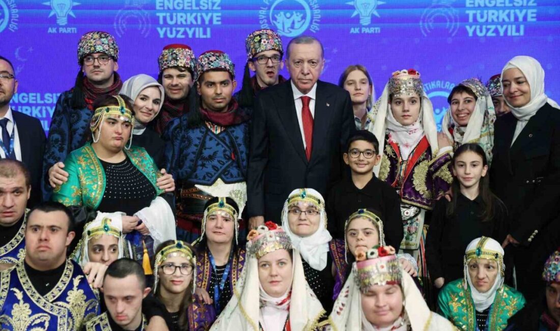 Cumhurbaşkanı Recep Tayyip Erdoğan, 3 Aralık Dünya Engelliler Günü etkinliğinde
