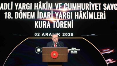 Cumhurbaşkanı Recep Tayyip Erdoğan, adalet sisteminin önemine dikkat çekerek, yeni