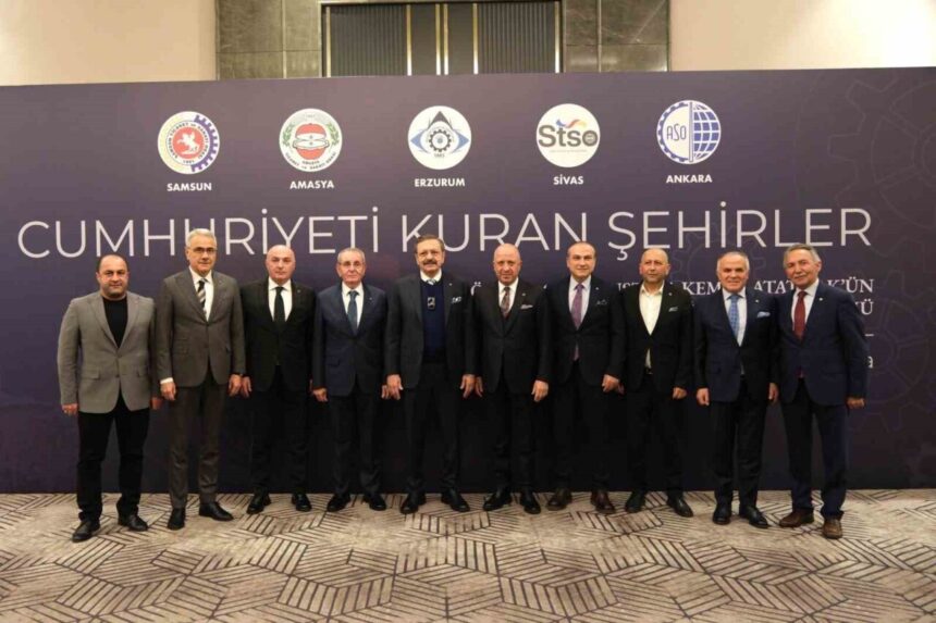 Ankara’da ‘Cumhuriyeti Kuran Şehirler’ projesinin 2025 programı 2. Meclis Binası’nda tanıtıldı.