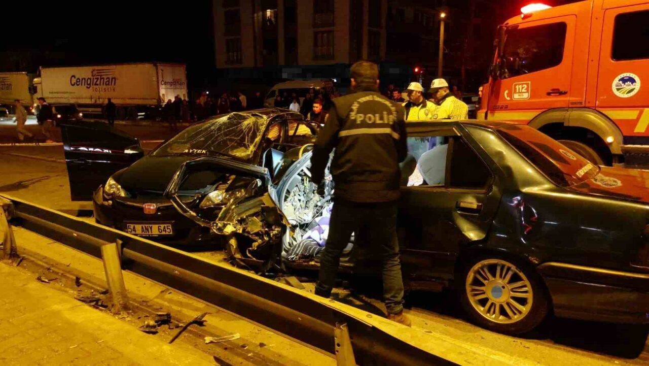 Sakarya'nın Hendek ilçesinde bir trafik kazası sonucu ağır yaralanan Aytekin