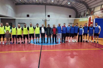 Darıca’da Geleneksel Kurumlar Arası Voleybol Turnuvası Başladı, 504 Personel Sahada!