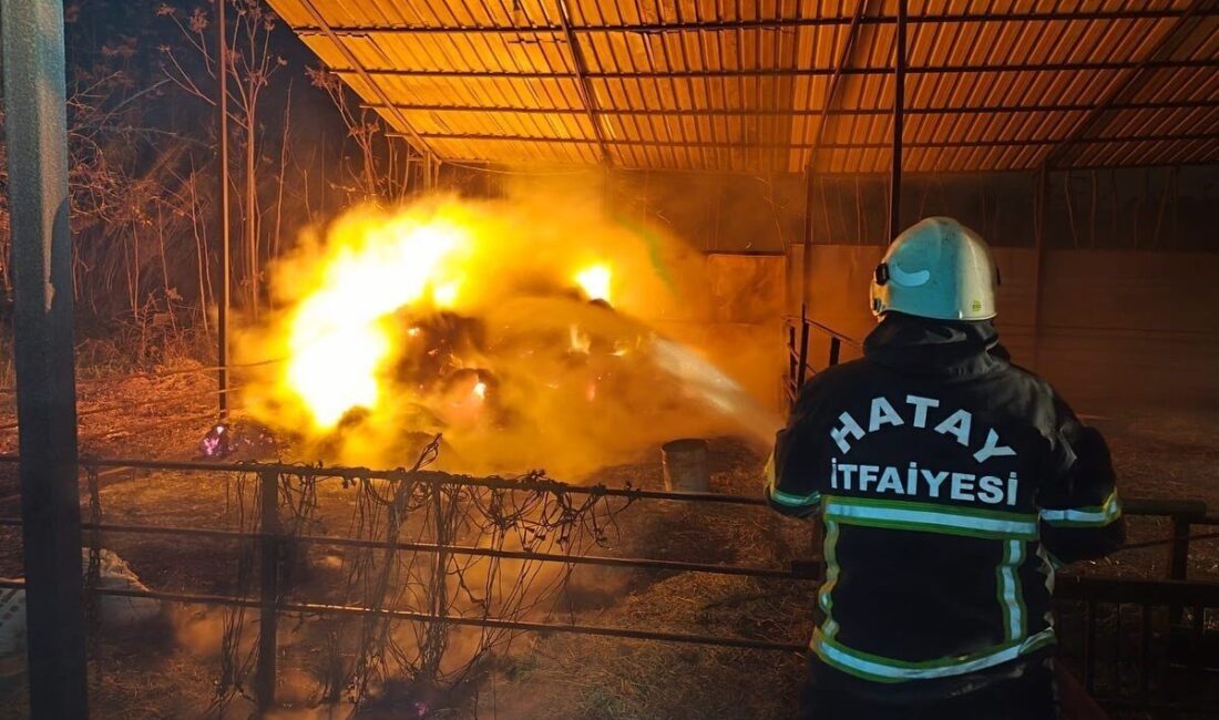 Defne’de Yangın Paniği: İtfaiye Hızla Müdahale Etti, Zarar Sınırlı Kaldı Hatay’ın Defne ilçesindeki Hancağız Mahallesi’nde bir ahırda çıkan samanlık yangını,