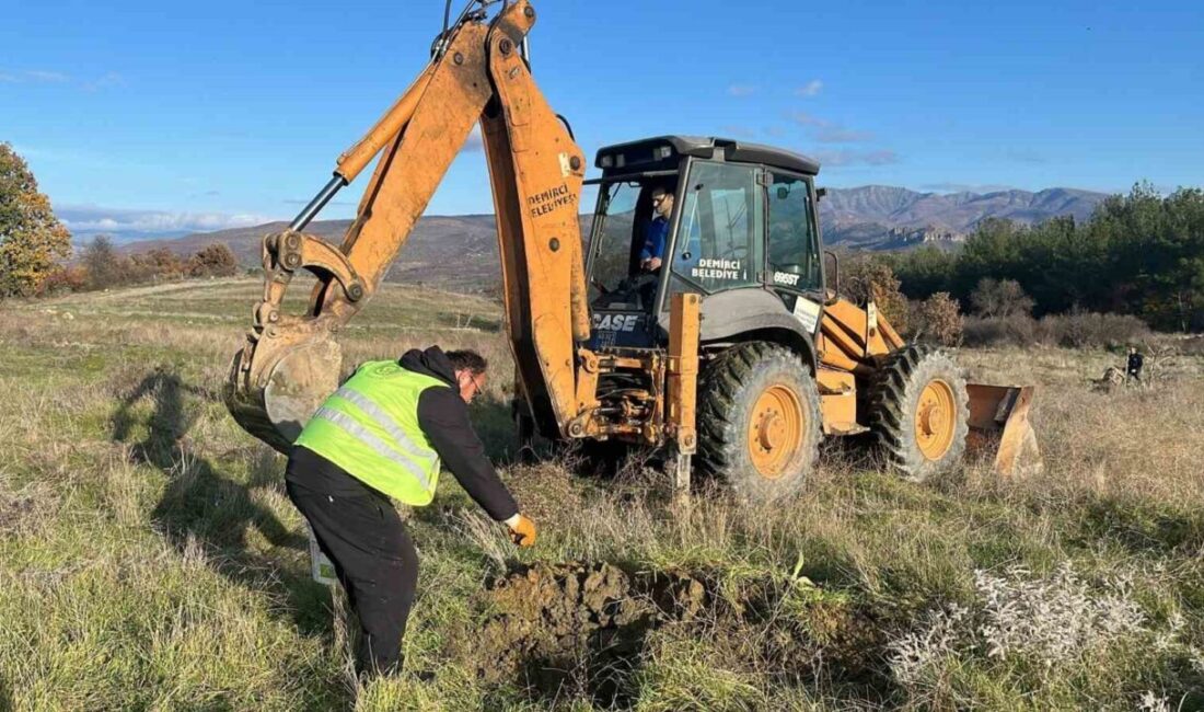 Demirci Belediyesi’nden Sürdürülebilir Tarım Projesi: Atıl Araziler Ekonomiye Kazandırılıyor Demirci Belediyesi, tarımsal üretimi desteklemek için arazilerini zeytin, ceviz ve