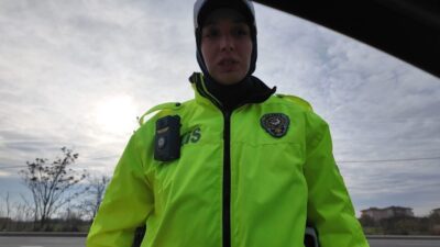 Kırklareli İl Emniyet Müdürlüğü, ASELSAN'ın yüz tanımalı yaka kameralarıyla trafik