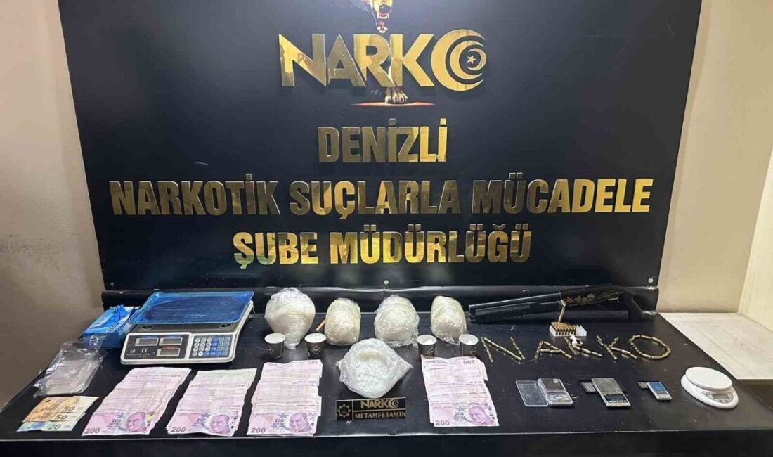 Denizli'de son bir haftada yürütülen narkotik operasyonlarında, 22 uyuşturucu taciri