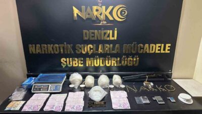 Denizli'de son bir haftada yürütülen narkotik operasyonlarında, 22 uyuşturucu taciri