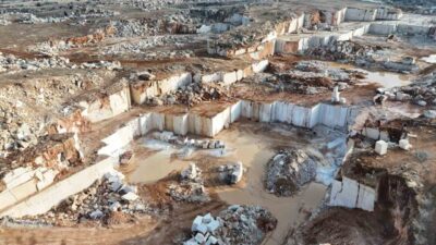 Malatya'nın Akçadağ ilçesinde mermer üretimi, Çin, Hindistan ve Mısır gibi