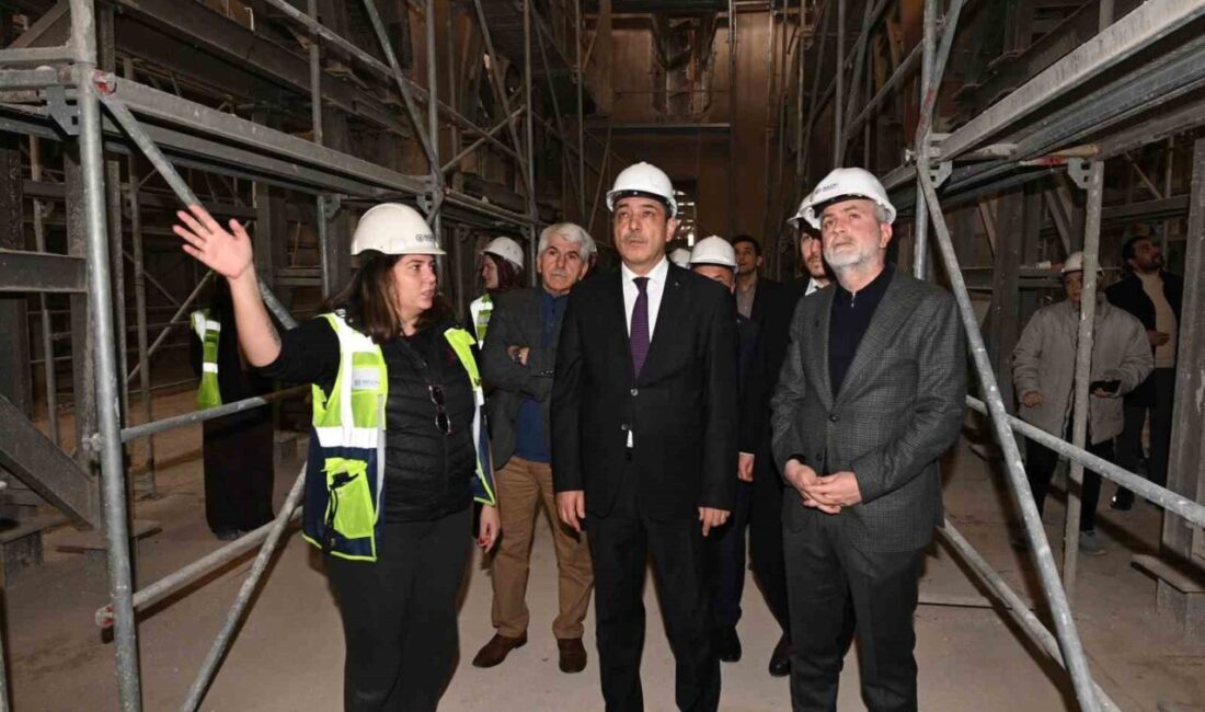 Kahramanmaraş'taki restorasyon projeleri hızla ilerliyor. Büyükşehir Belediye Başkanı Fırat Görgel,