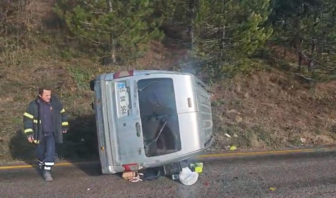 Safranbolu’da hafif ticari aracın devrilmesi sonucu bir kişi yaralandı Karabük'ün Safranbolu ilçesinde Nazım Yağcı'nın kullandığı hafif ticari araç kontrolden