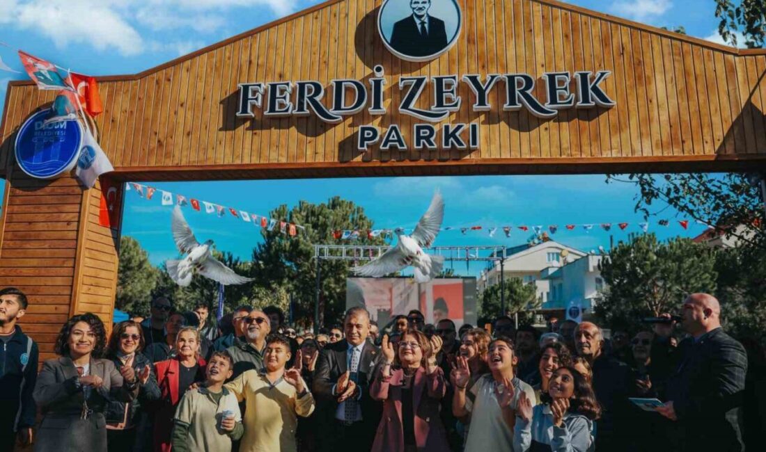 Didim'de, merhum Manisa Büyükşehir Belediye Başkanı Ferdi Zeyrek'in adı verilen