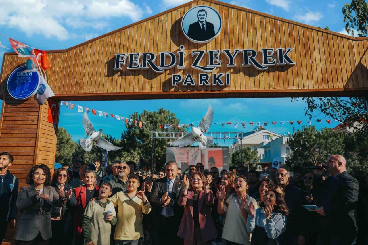 Didim'de, merhum Manisa Büyükşehir Belediye Başkanı Ferdi Zeyrek'in adı verilen