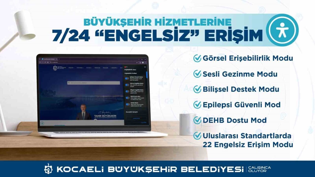 Kocaeli Büyükşehir Belediyesi, Engelli ve Yaşlı Bireyler için Dijital Erişimi Kolaylaştırdı
