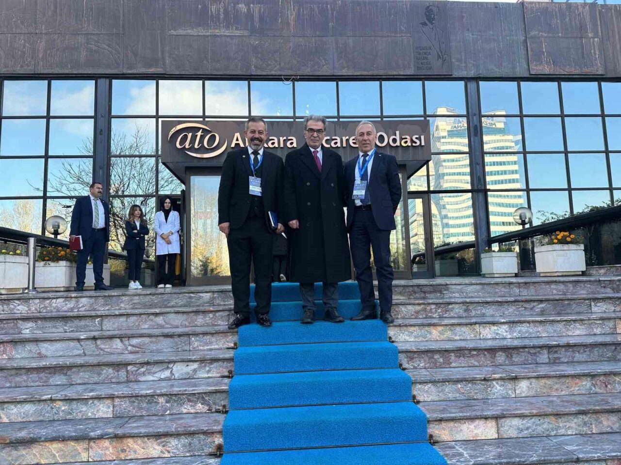 Diyarbakır Kuyumcular ve Sarraflar Odası Başkanı Mehmet Yüksel, Ankara’da gerçekleştirilen