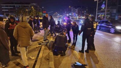 Denizli’nin Pamukkale ilçesinde F.Y. yönetimindeki motosiklet, direksiyon hakimiyetinin kaybı sonucu