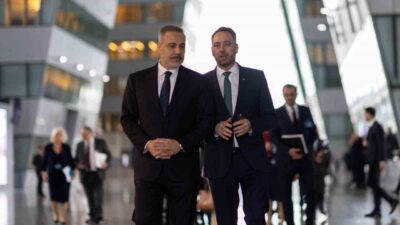 Dışişleri Bakanı Hakan Fidan, NATO Dışişleri Bakanları Toplantısı için Brüksel'de