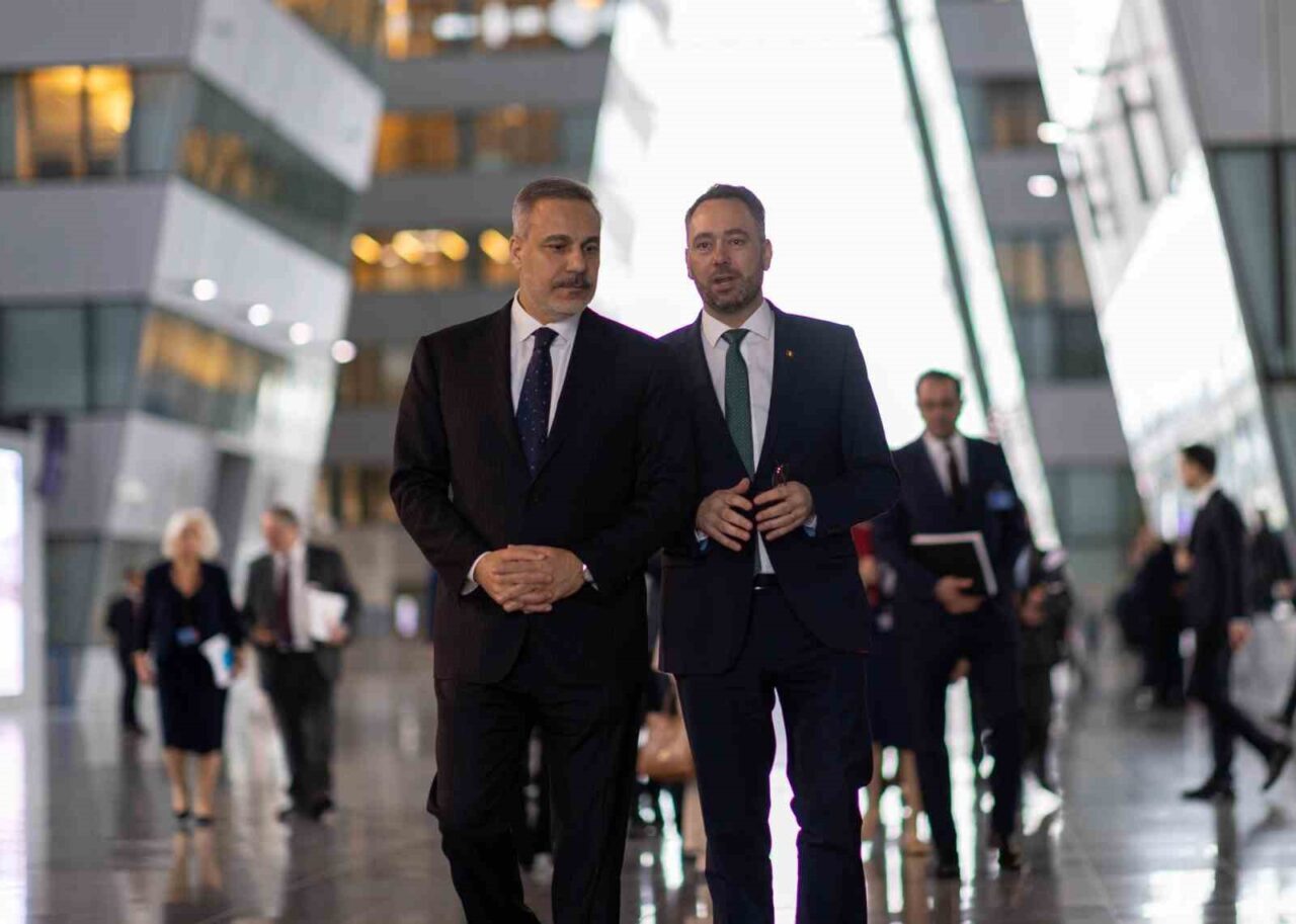 Dışişleri Bakanı Hakan Fidan, NATO Dışişleri Bakanları Toplantısı için Brüksel'de