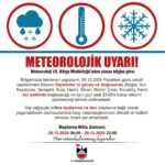 Diyarbakır Valiliği, beklenen kar yağışı nedeniyle halkı dikkatli olmaya çağırdı.