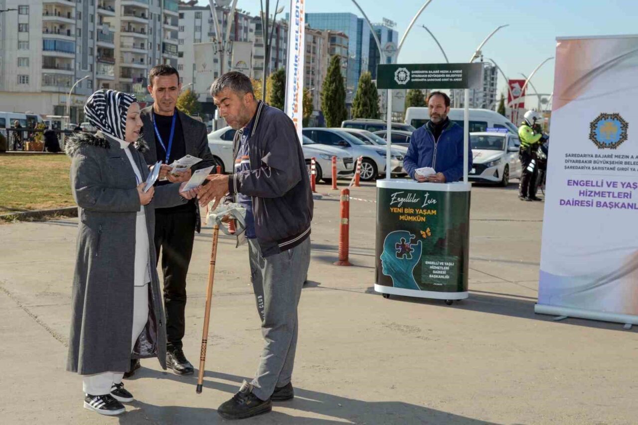 Diyarbakır Büyükşehir Belediyesi, 3 Aralık Dünya Engelliler Günü'nde engelli vatandaşların