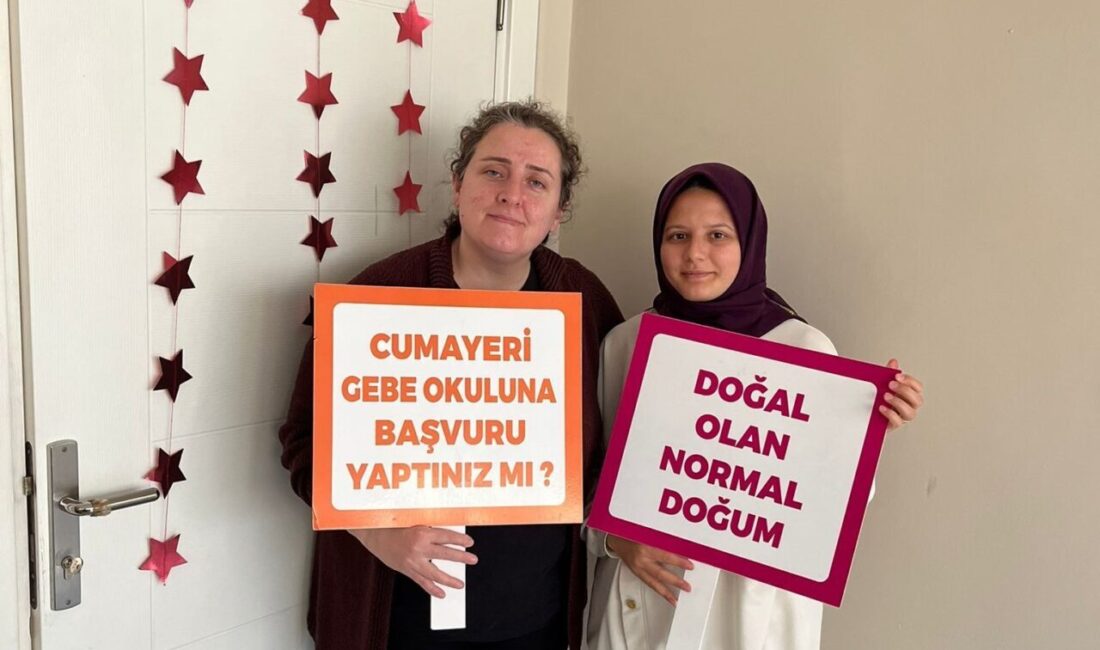 Düzce'de Cumayeri İlçe Toplum Sağlığı Merkezi, "Doğal Olan Normal Doğum"