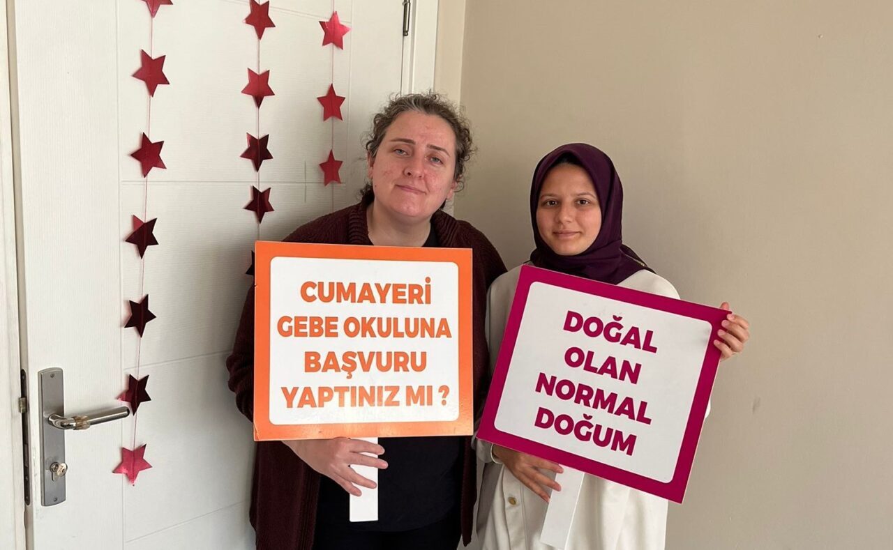 Düzce'de Cumayeri İlçe Toplum Sağlığı Merkezi, "Doğal Olan Normal Doğum"