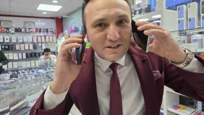 Samsun'da, Tayfun Balcı (44) isimli telefoncu, 120 bin TL değerindeki