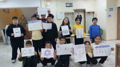 Bilecik'in Gölpazarı ilçesinde, Dünya İnsan Hakları Günü için öğrencilerle farkındalık