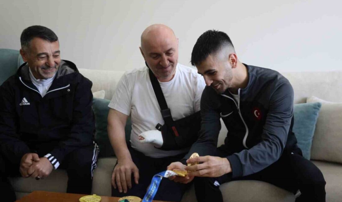 Darıca Belediyesi Eğitim ve Spor Kulübü sporcusu Eray Şamdan, Mısır'daki