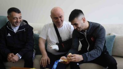 Darıca Belediyesi Eğitim ve Spor Kulübü sporcusu Eray Şamdan, Mısır'daki