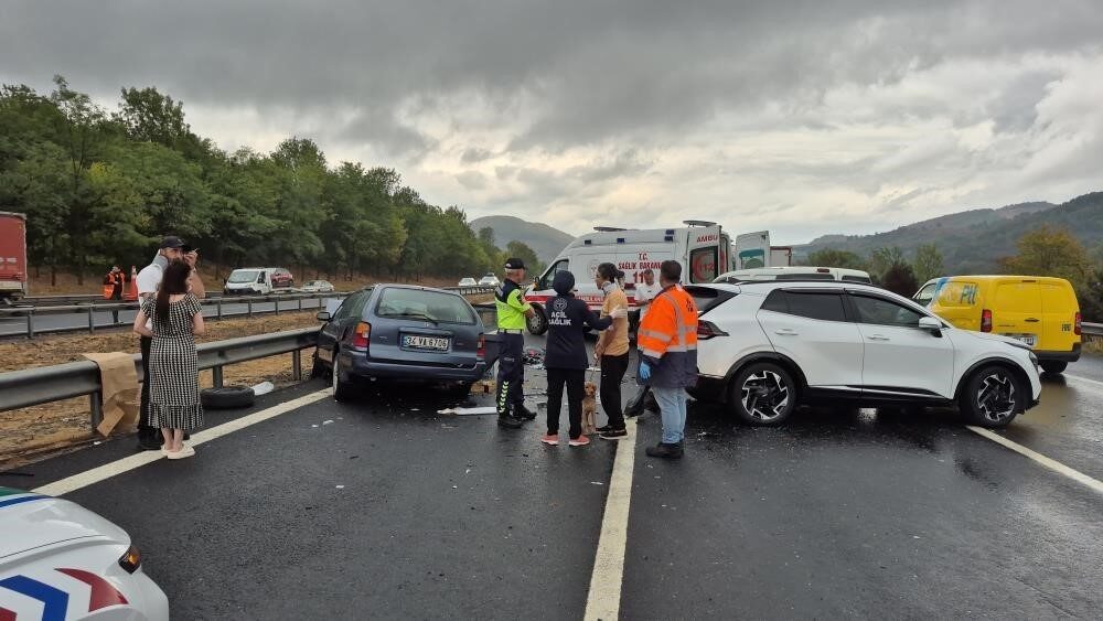 Düzce'de 2023 yılının ilk 11 ayında toplam 2,471 trafik kazası