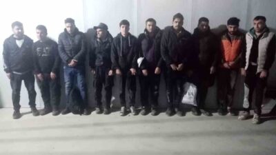 Edirne'nin Uzunköprü ilçesinde, yasa dışı yollardan Avrupa'ya geçmeye çalışan 20