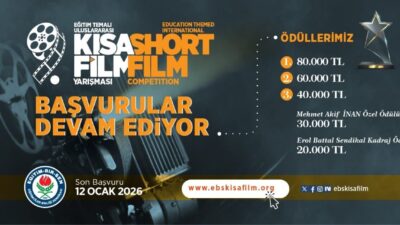 Eğitim-Bir-Sen, 9. Uluslararası Kısa Film Yarışması için başvuruları 12 Ocak