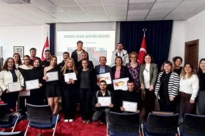 ADÜ Eğitim Fakültesi’nde AFAD Gönüllü Kimlik Kartları Töreni Gerçekleşti