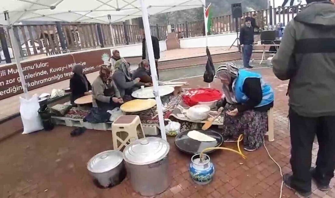 Bolu’da Gazze İçin Gerçekleştirilen Hayır Panayırı Büyük İlgiyle Karşılandı Bolu'nun Mudurnu ilçesinde "Gazze Yararına Hayır Panayırı" yoğun ilgiyle gerçekleştirildi.