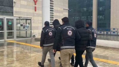 Elazığ'da polis, yasa dışı yollarla ülkeye giriş yapan 16 yabancı