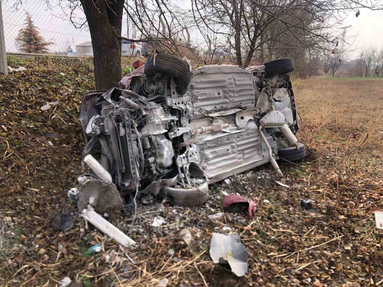 Elazığ-Diyarbakır yolu Kuyulu mevkiinde M.C.K. yönetimindeki otomobil direksiyon hakimiyetinin kaybedilmesi