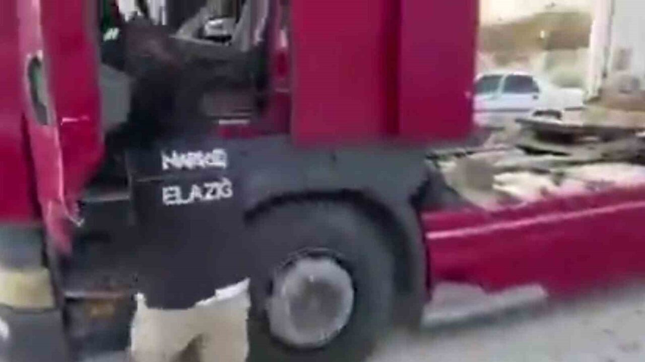 Elazığ'da düzenlenen operasyonda, narkotik köpeği ile yapılan aramada 1 kilo