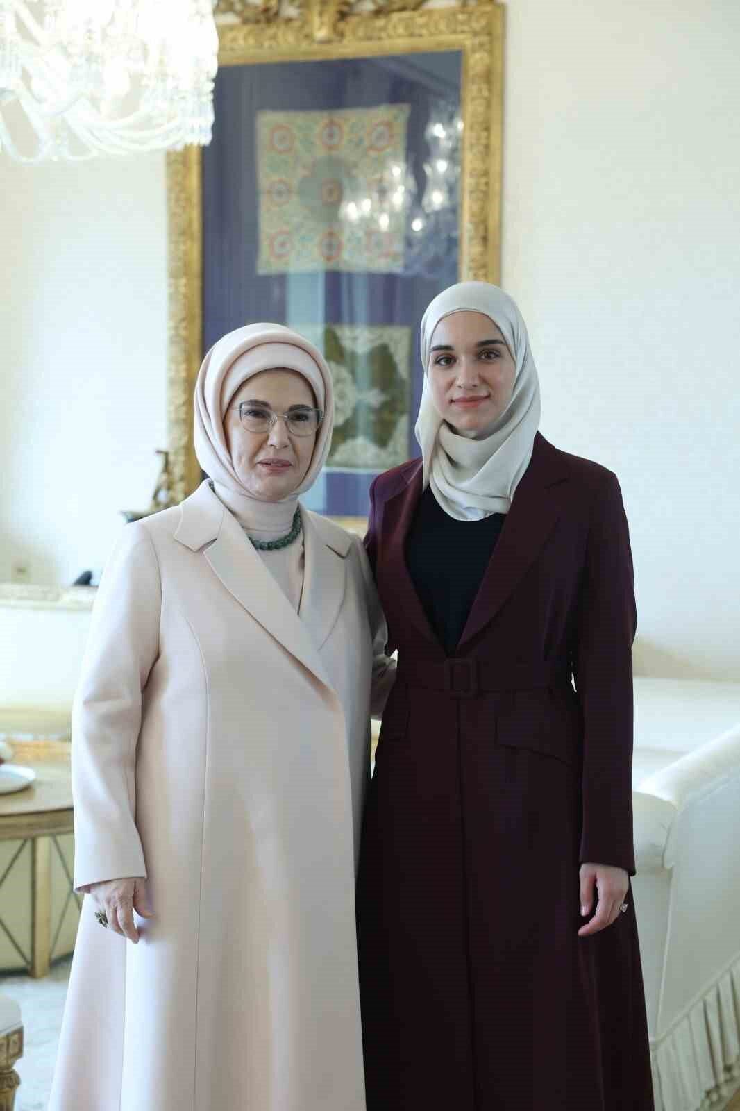 Emine Erdoğan, Suriye Cumhurbaşkanı Ahmed Şara'nın eşi Latife El Durubi