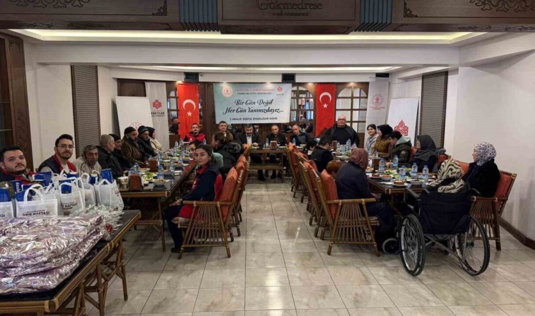 Sivas Vakıflar Bölge Müdürlüğü, 3 Aralık Dünya Engelliler Günü'nde özel