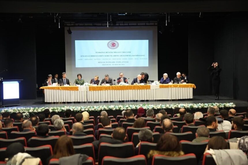 TBMM Engelli Bireyler Sorunları Komisyonu, Doğu Anadolu’da Bölgesel Toplantı Düzenledi