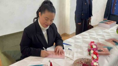 Zonguldak Alaplı MYO'da düzenlenen Engelliler Günü programında, Ümmühan Kalender’in "Gönlümden