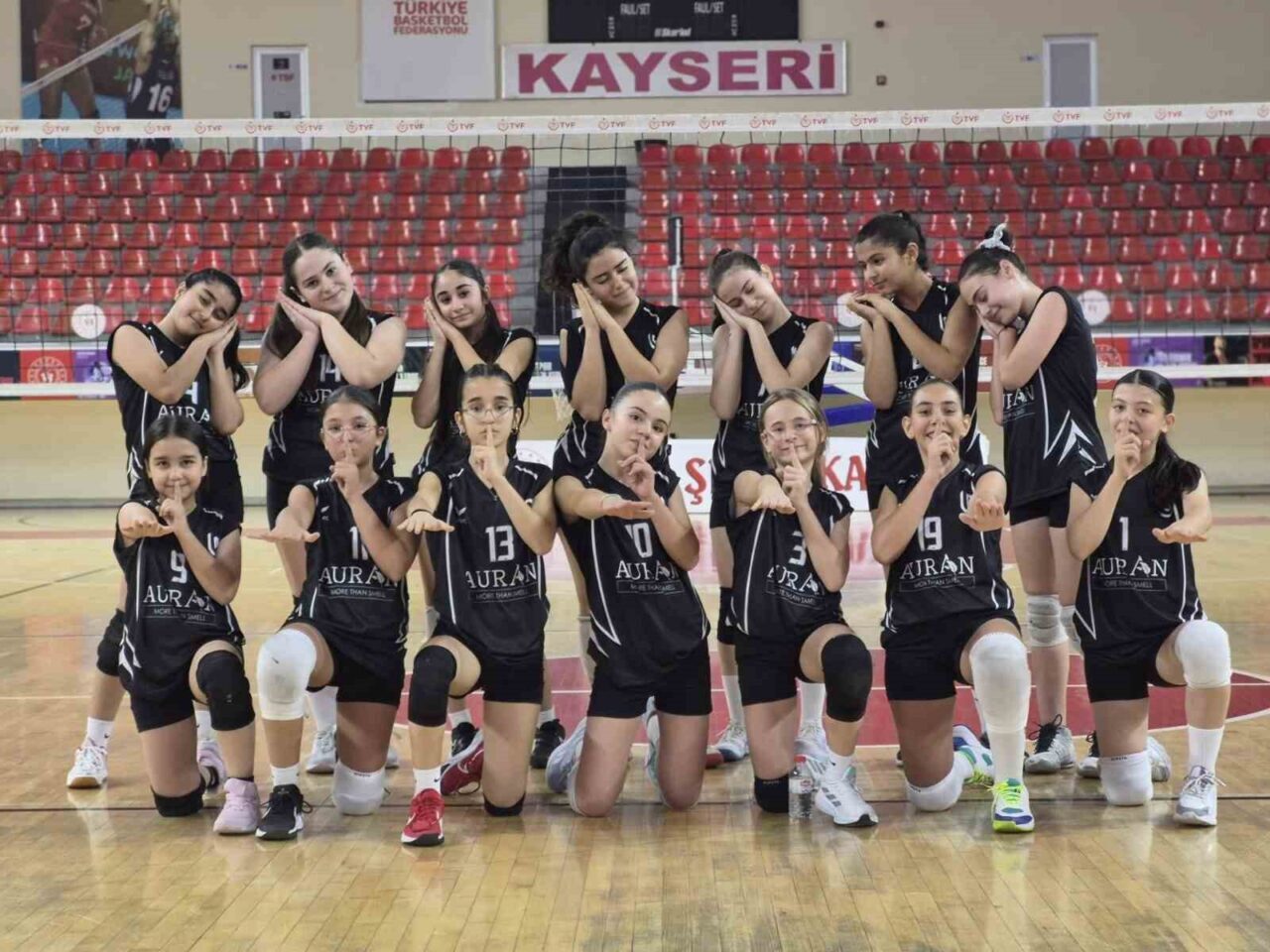 AURAN Erciyes Voleybol Kulübü, Talas Gençlik Spor'un maça çıkmaması üzerine