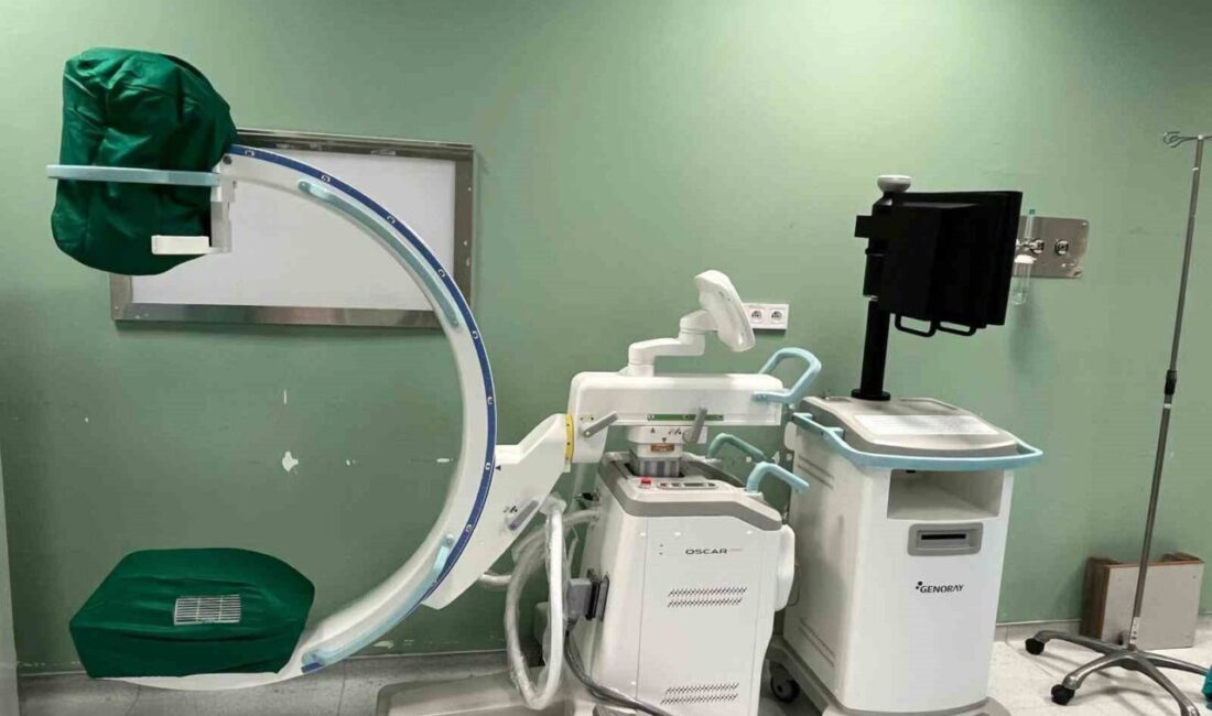 Ermenek Devlet Hastanesi, Sağlık Bakanlığı'ndan aldığı yeni skopi cihazı ve