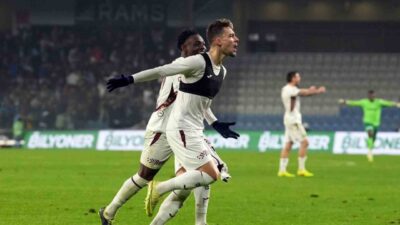 Ernest Muçi, Trabzonspor'un Süper Lig'deki son üç maçında 5 gol