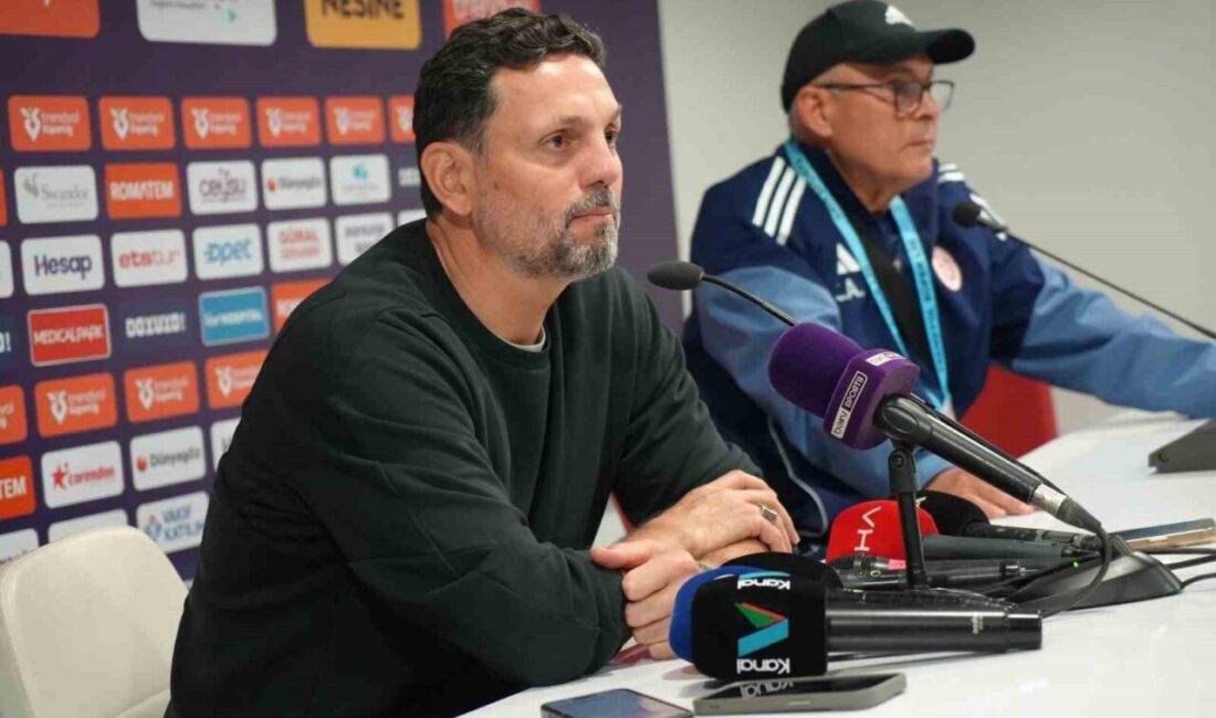 Antalyaspor Teknik Direktörü Erol Bulut, Galatasaray'a 4-1 yenildikleri maçı değerlendirerek,